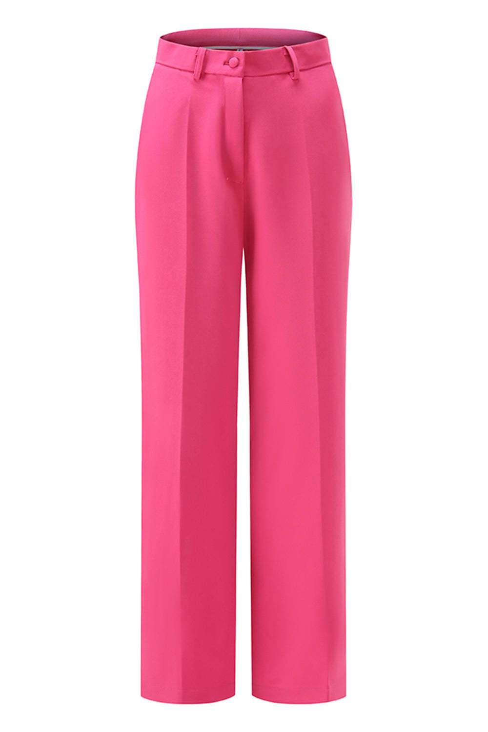 Fuchsia Double Breasted 2 Piece Women Prom Suits