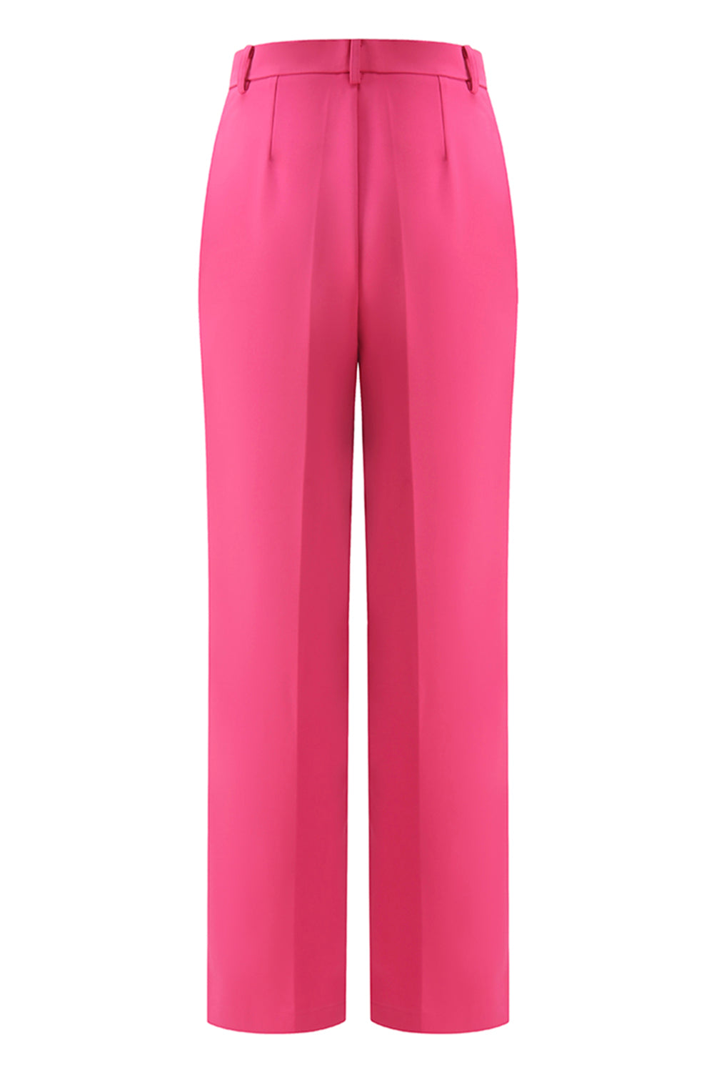 Fuchsia Double Breasted 2 Piece Women Prom Suits