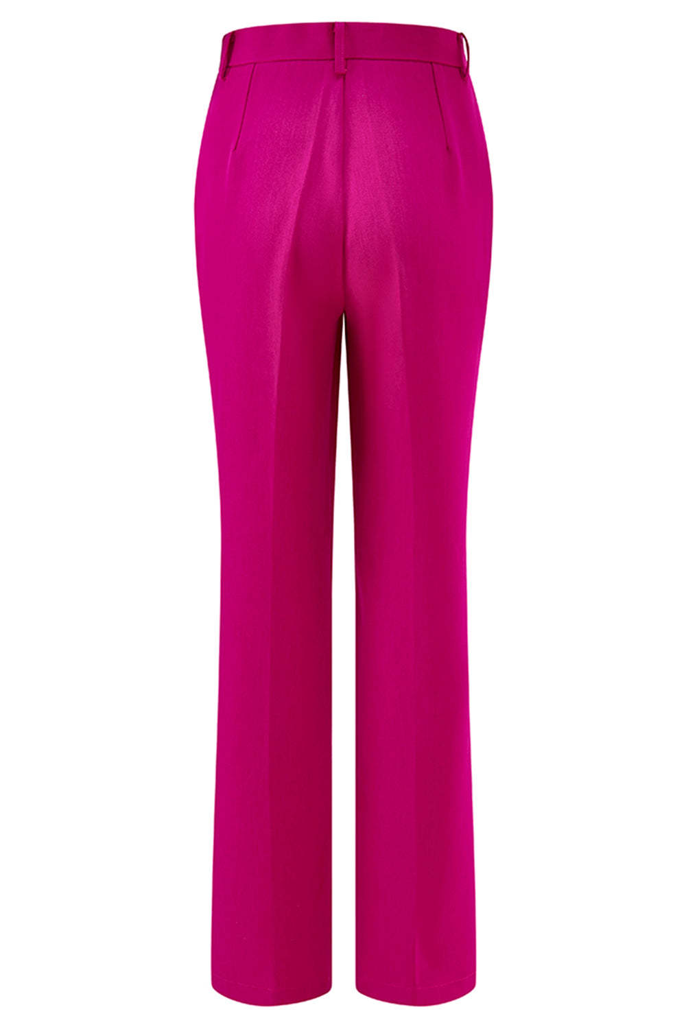 Dark Fuchsia 2 Piece Notched Lapel Women Prom Suits