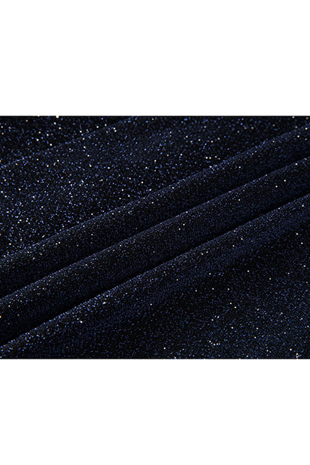 Glitter Navy 2 Piece Shawl Lapel Prom Homecoming Men's Suits