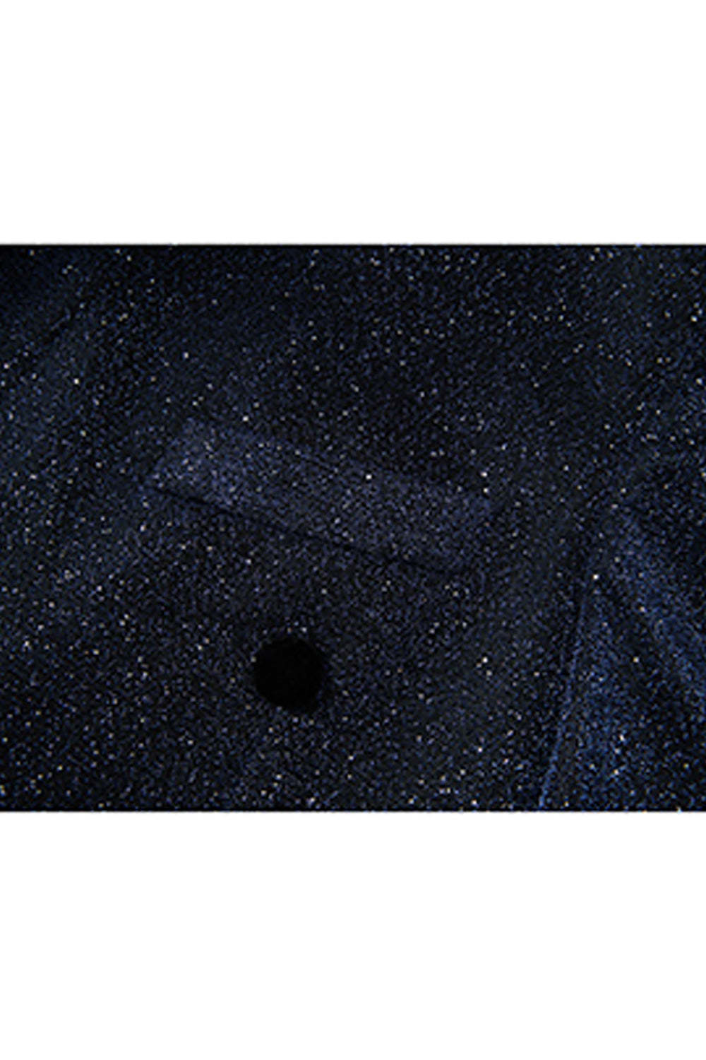 Glitter Navy 2 Piece Shawl Lapel Prom Homecoming Men's Suits