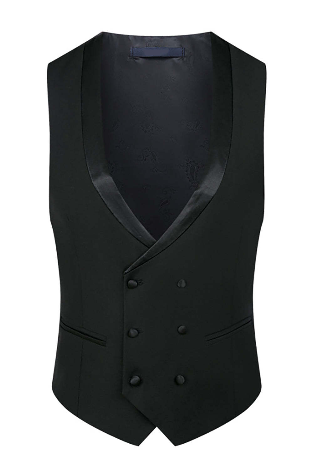 Sparkly 3 Piece Black High End Prom Homecoming Men's Suits with Rhinestones