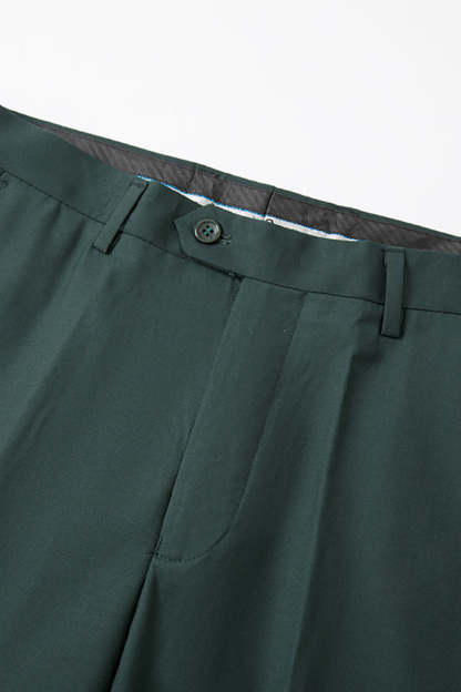 Dark Green Jacquard Shawl Lapel 3 Piece Prom Homecoming Men's Suits