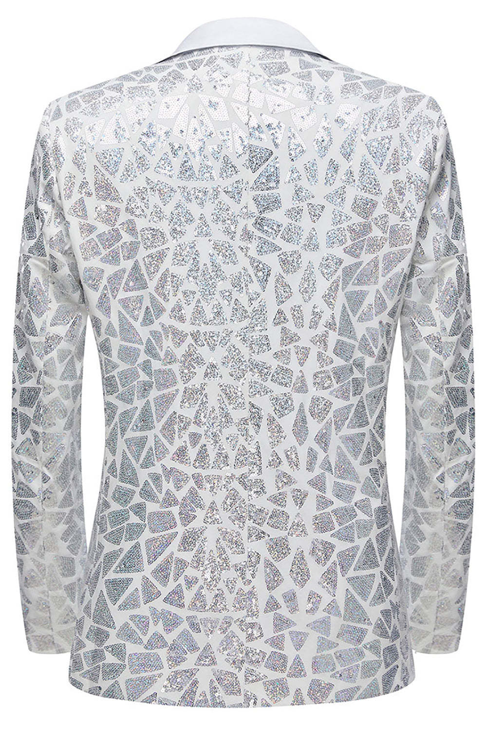 Sparkly Black Sequins 2 Piece Golden Prom Homecoming Men's Suits