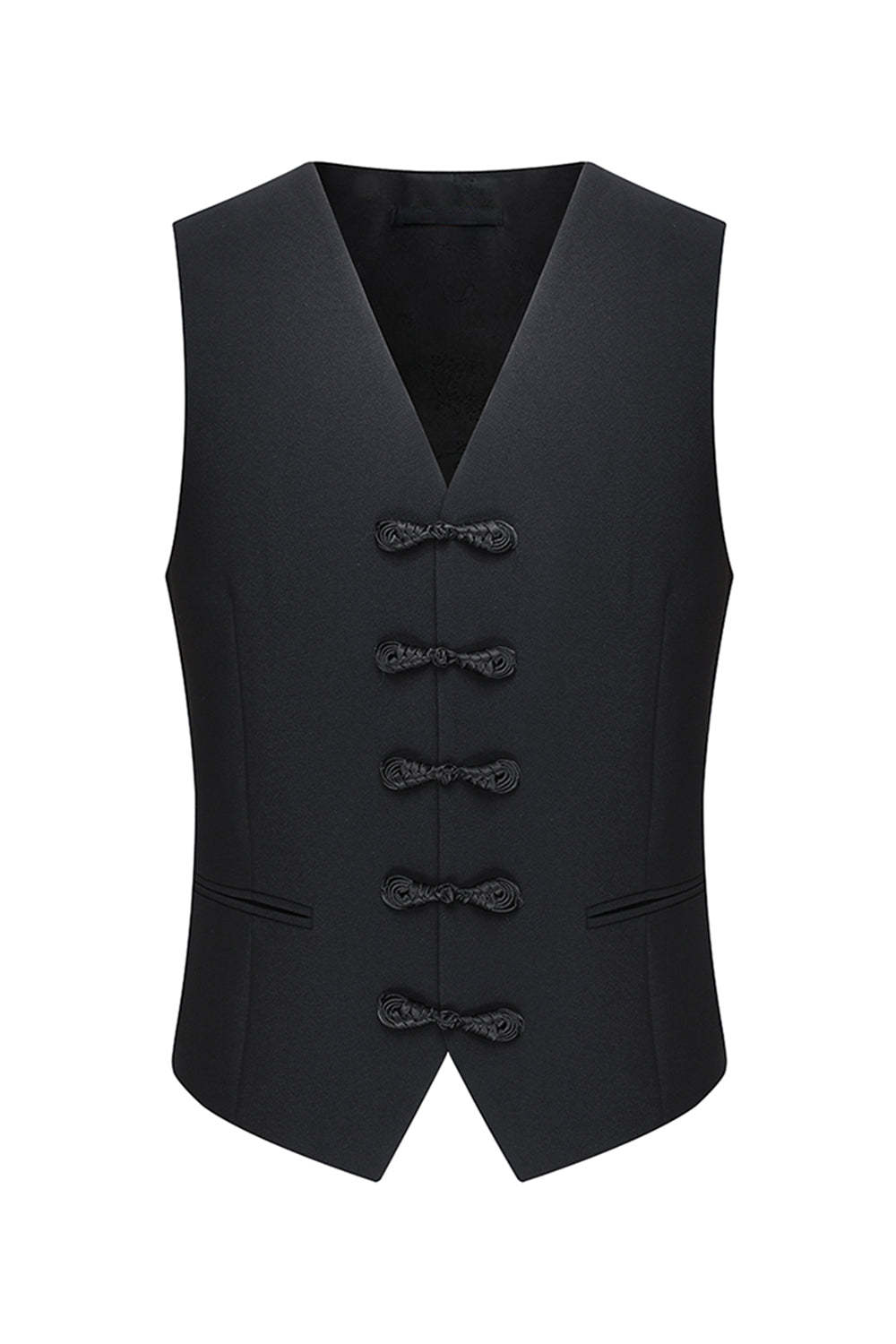 Black Shawl Lapel 3 Piece One Button Men's Suits