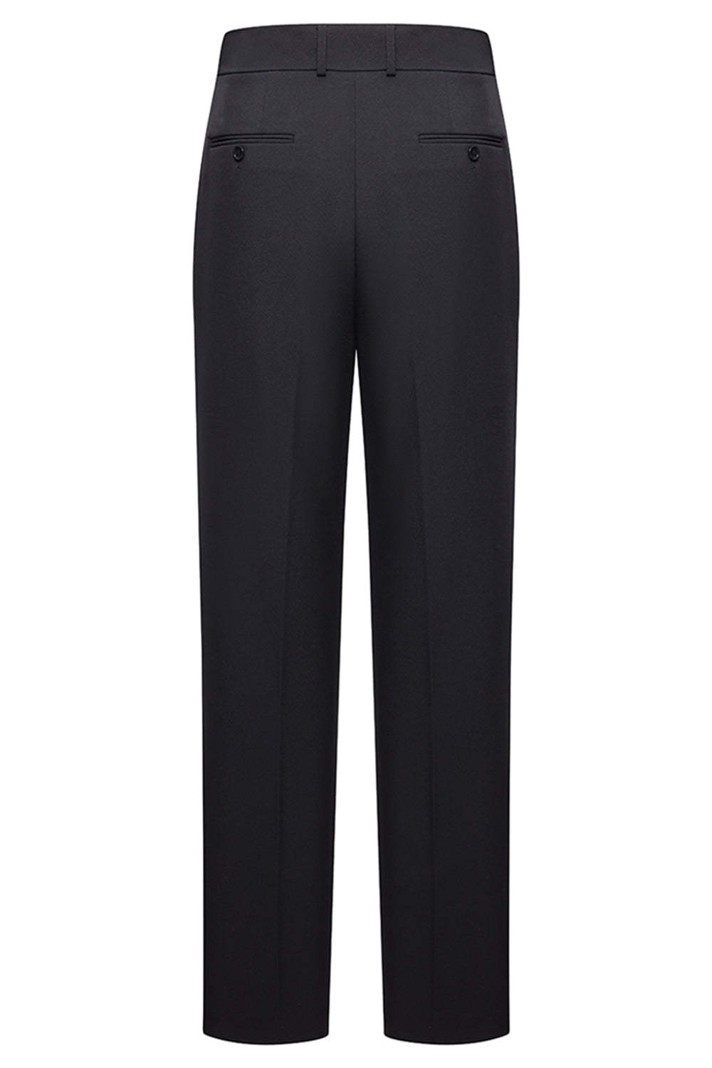 Black Peak Lapel Double Breasted 3 Piece Men's Tuxedo