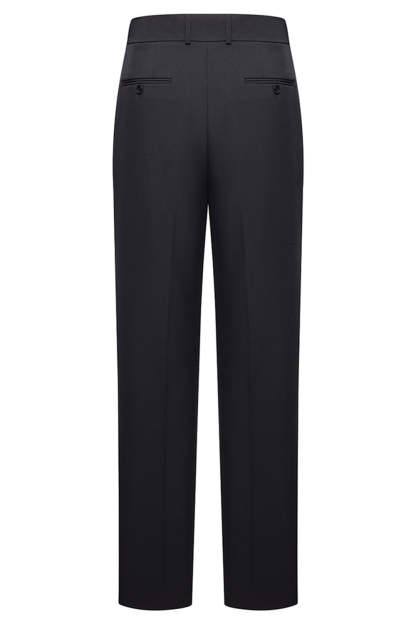 Black Peak Lapel Double Breasted 3 Piece Men's Tuxedo