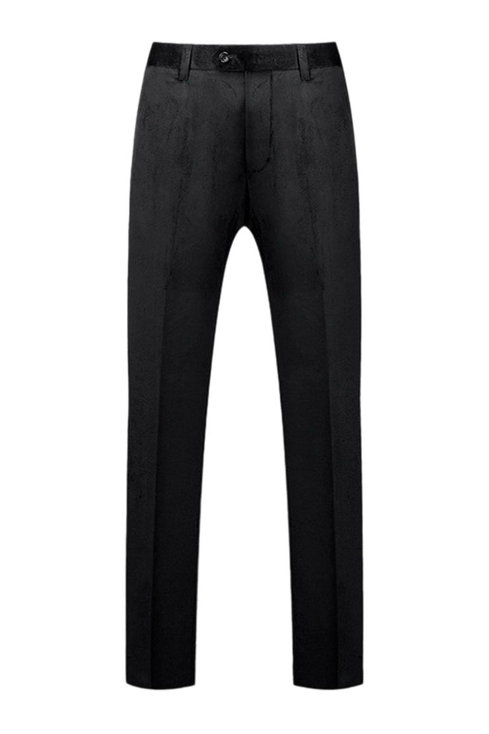 Black Peak Lapel 2 Piece Men's Wedding Suits