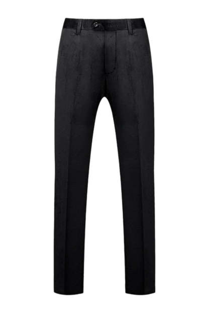 Black Peak Lapel 2 Piece Men's Wedding Suits