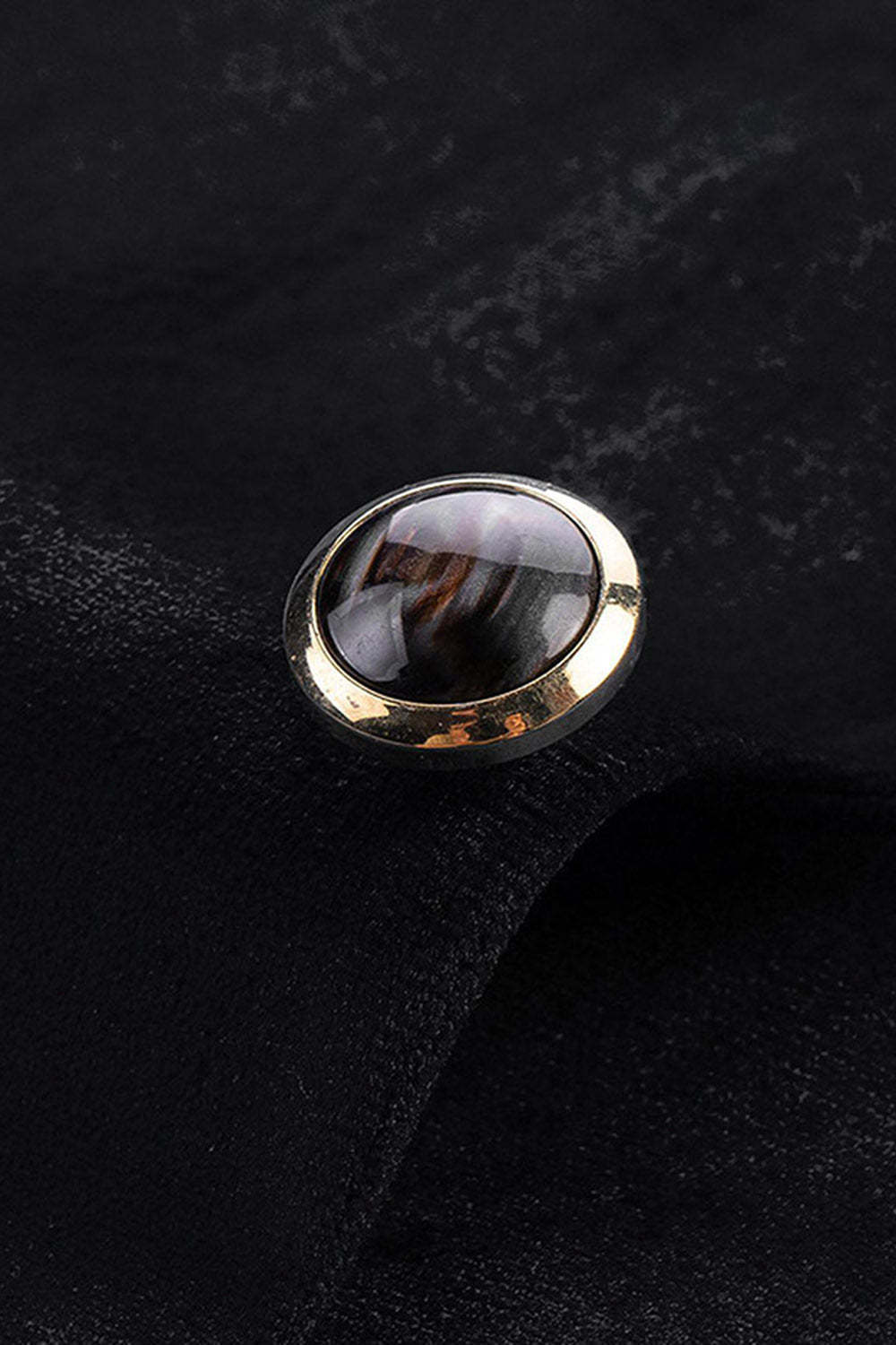 Black Peak Lapel 2 Piece Men's Wedding Suits