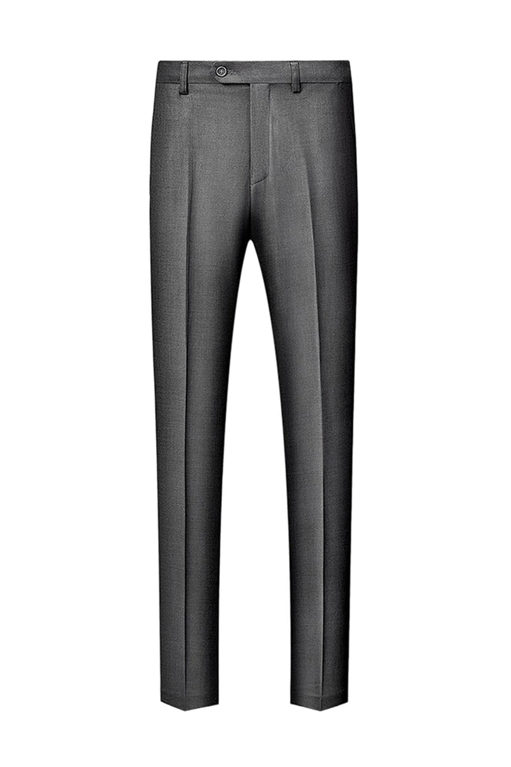 Grey Shawl Lapel Single Breasted Men's Formal Suits