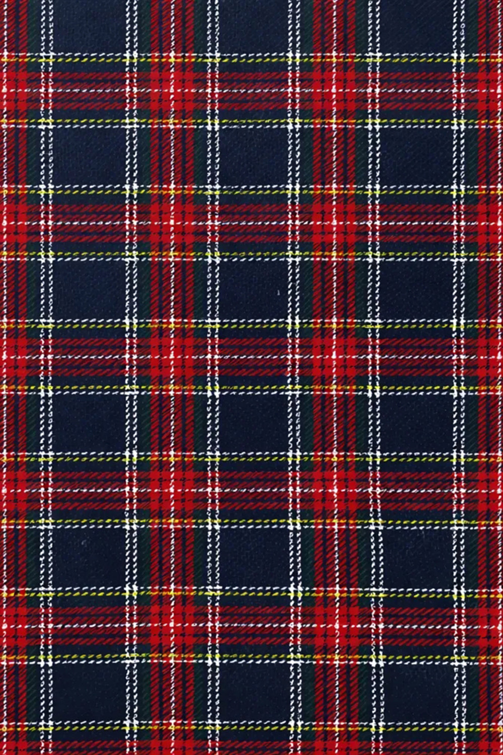 2 Piece Men Red and Black Grid Notched Lapel Party Suits