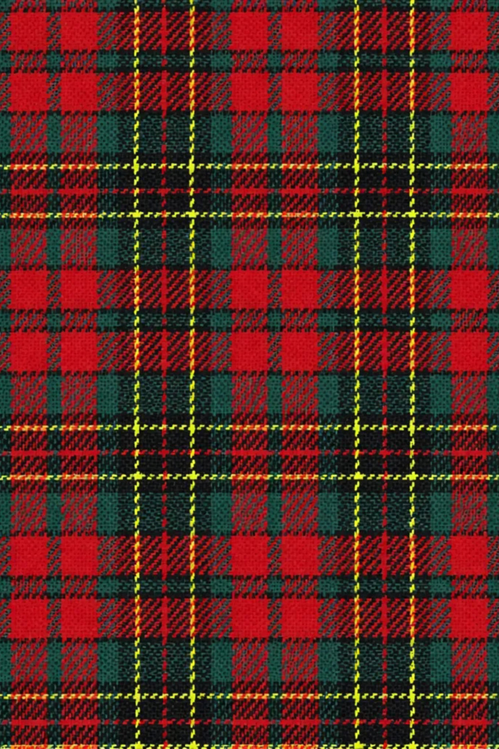 Black and Red Grid 2 Piece Notched Lapel Men Party Suits