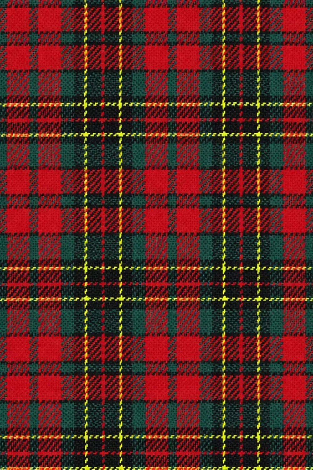 Black and Red Grid 2 Piece Notched Lapel Men Party Suits