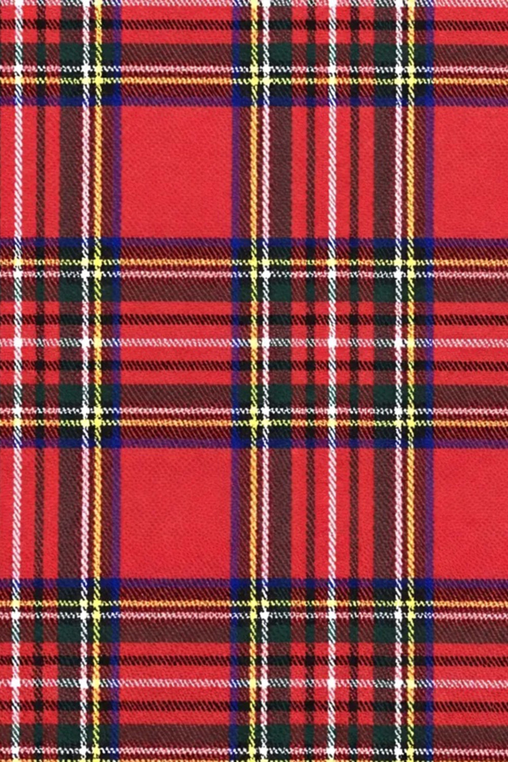 Black and Red Grid 2 Piece Notched Lapel Men Party Suits