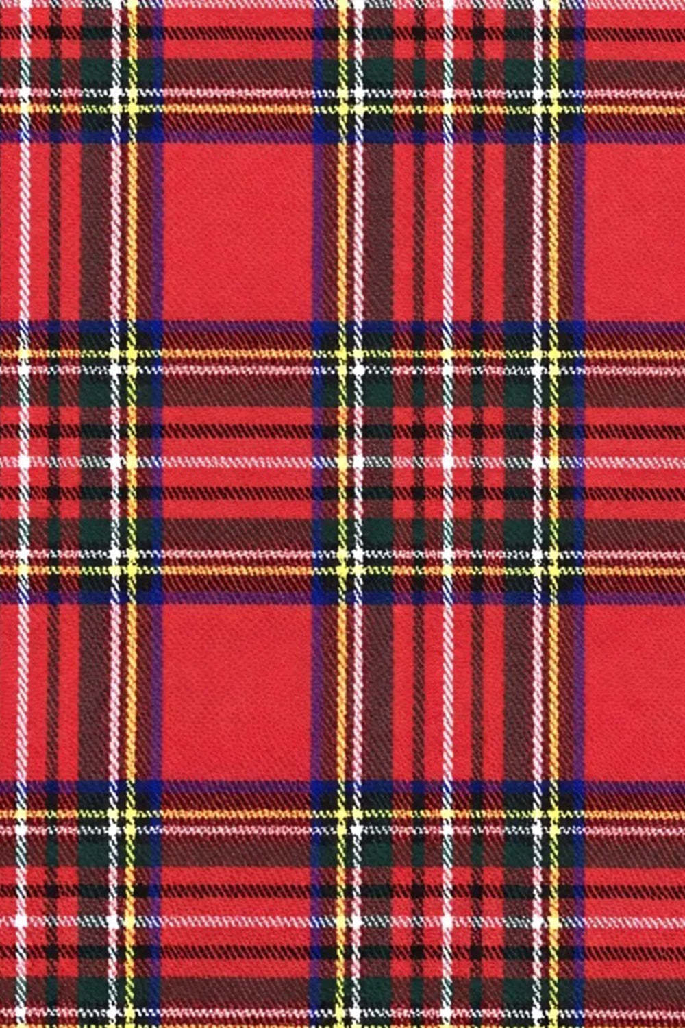 Black and Red Grid 2 Piece Notched Lapel Men Party Suits