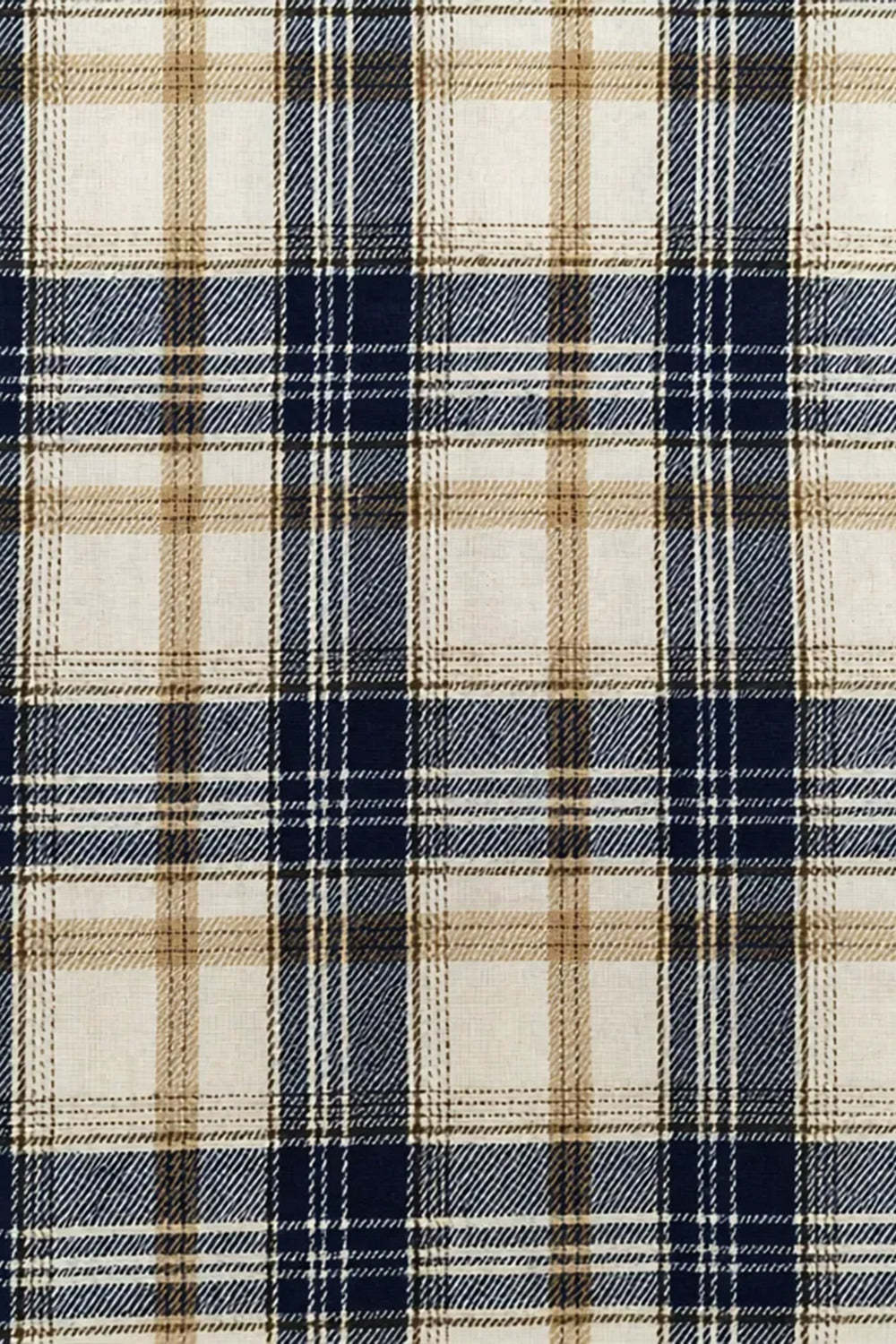 Black and Yellow Notched Lapel Grid Men Prom Suits