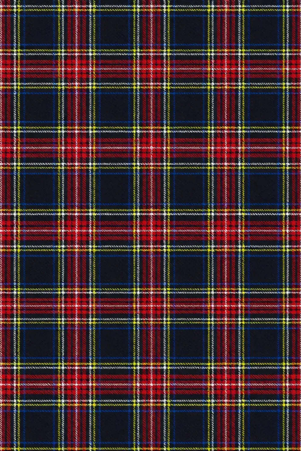 2 Piece Black and Red Grid Double Breasted Peak Lapel Men Prom Suits