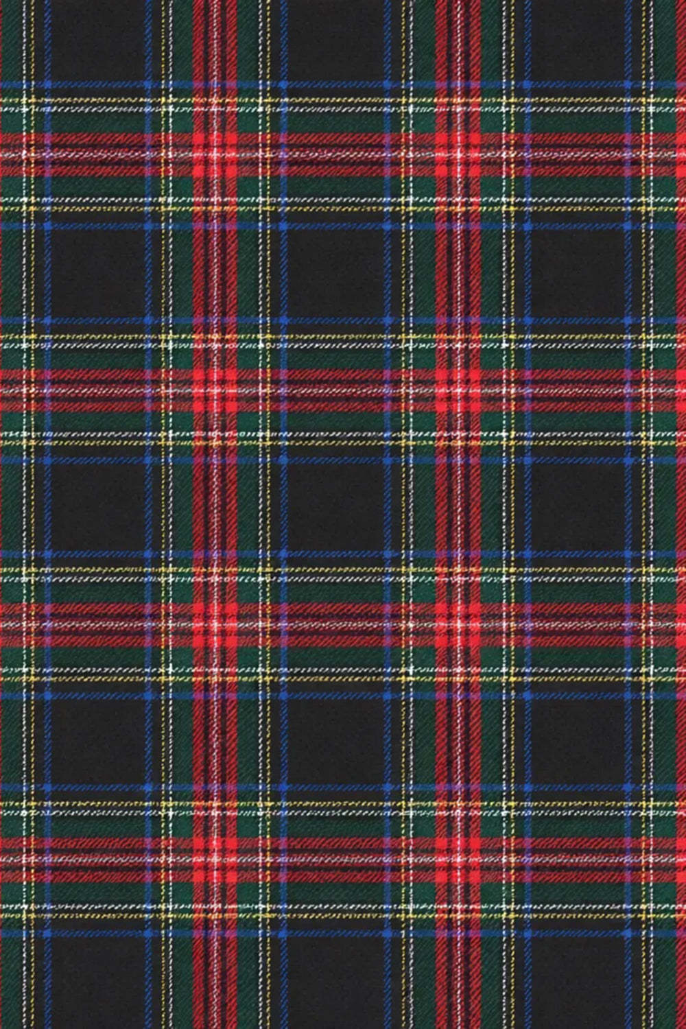 Black and White Grid 2 Piece Notched Lapel Men Prom Suits