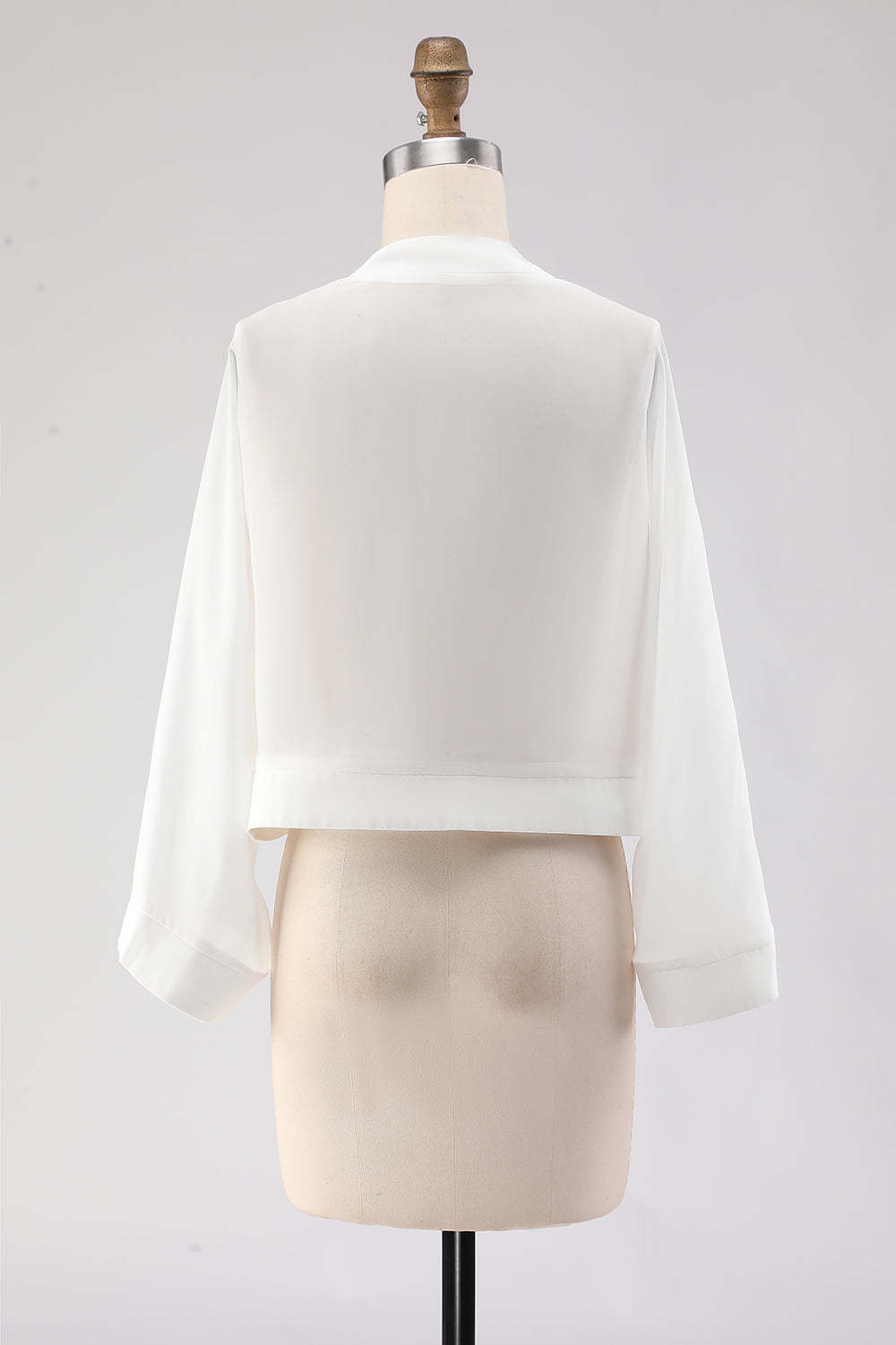 Simple Black Long Sleeves Women Jacket