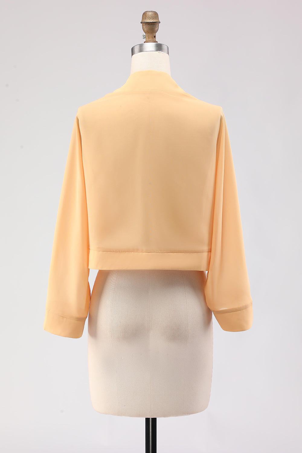 Simple Black Long Sleeves Women Jacket