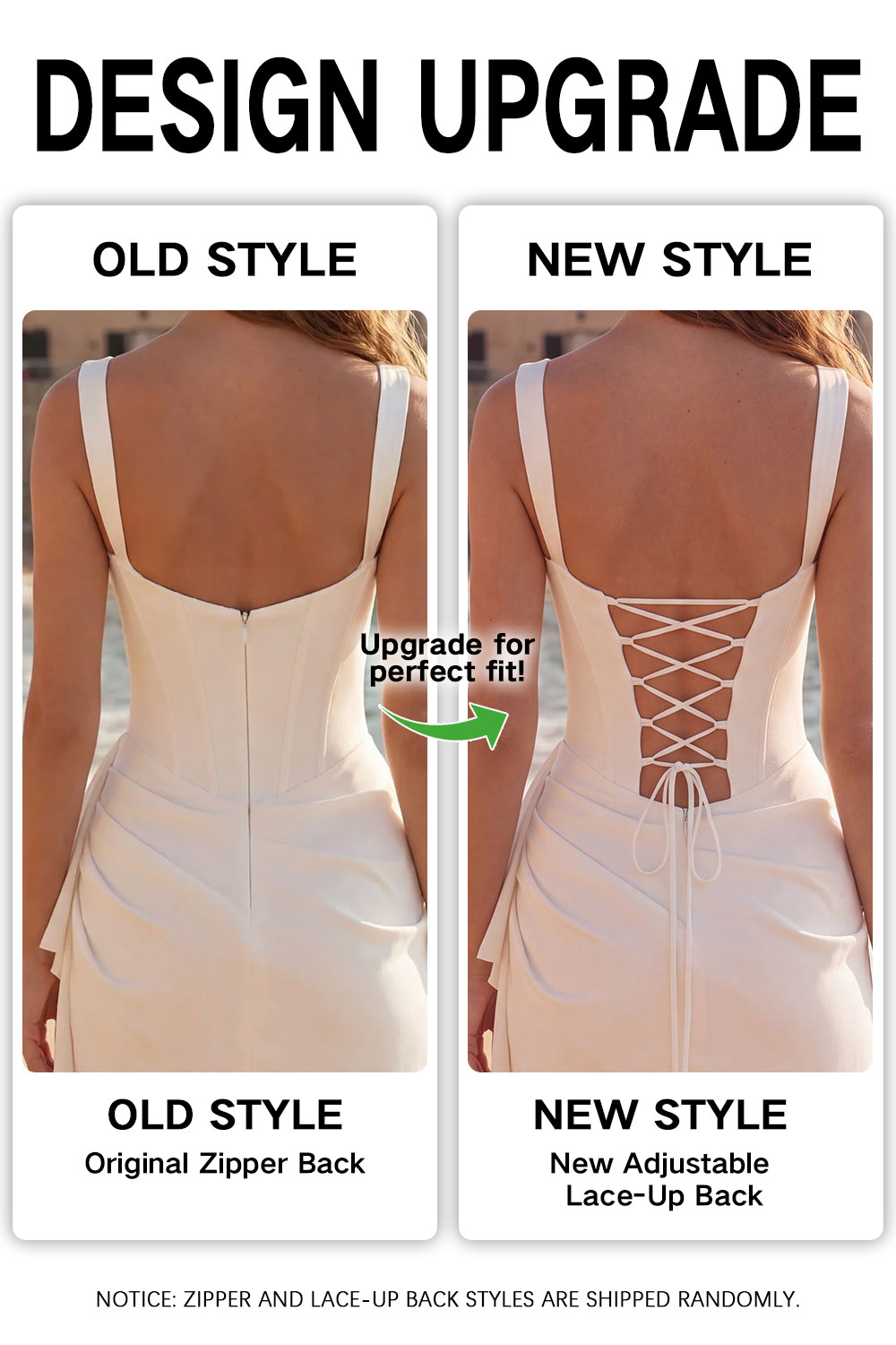 Ivory Thick Straps Bodycon Ruffled Corset Short Bridal Shower Dress