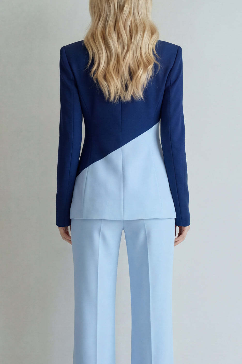 2 Piece Black Pink Single Breasted Peak Lapel Women Formal Suits