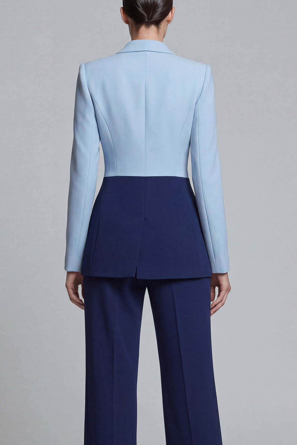 Black Pink 2 Piece Single Breasted Peak Lapel Women Formal Suits