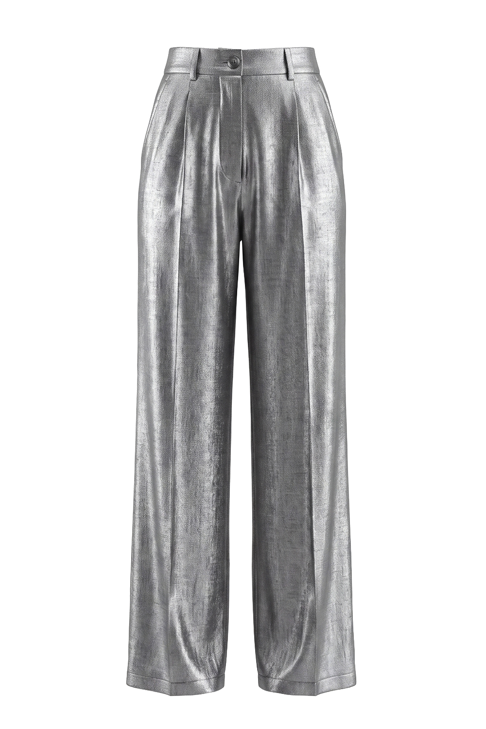 2 Piece Shawl Lapel Grey Ruched Business Suits with Bow