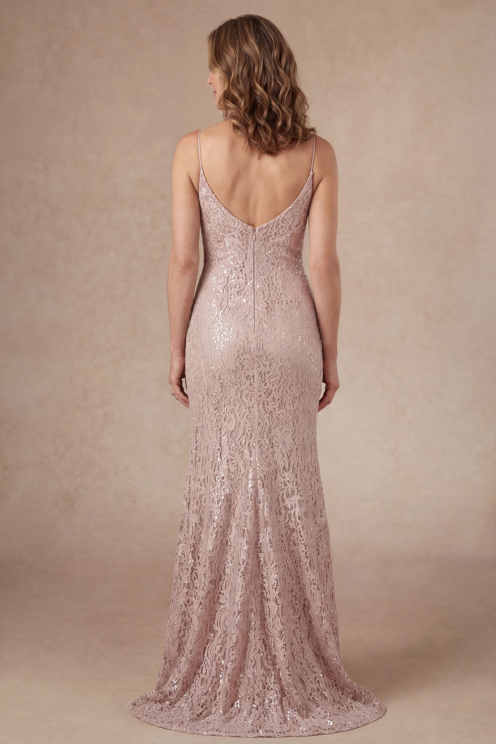 Sheath Flutter Sleeves Appliqued Champagne Long Mother of the Bride Dress