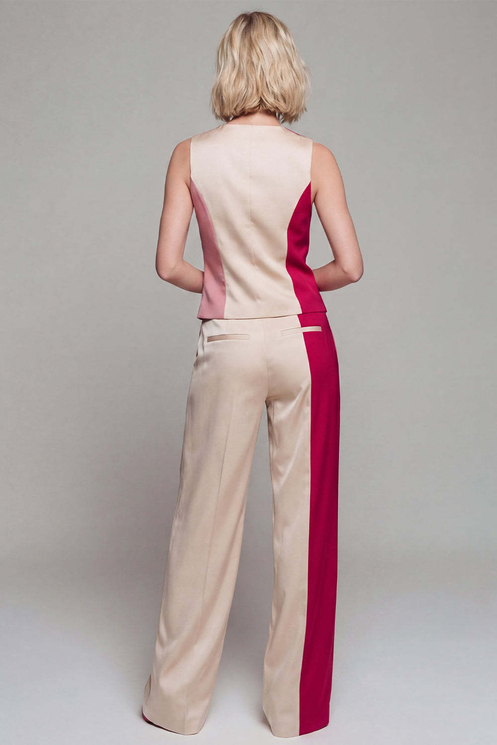 Light Khaki 2 Piece Single Breasted Work Suits