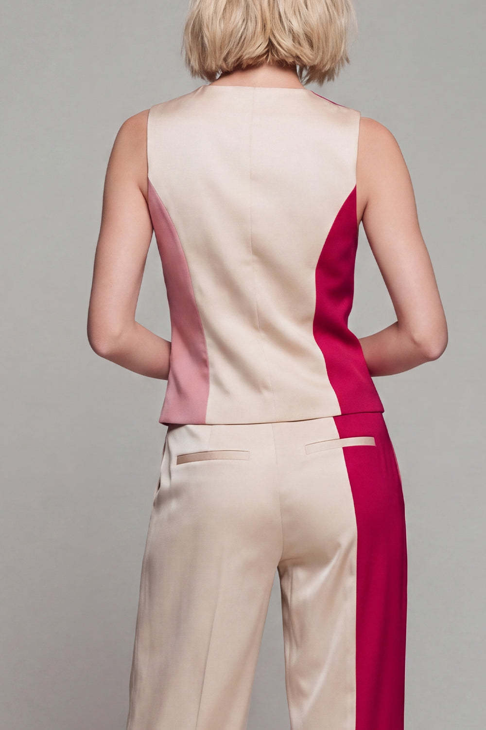 Light Khaki 2 Piece Single Breasted Work Suits