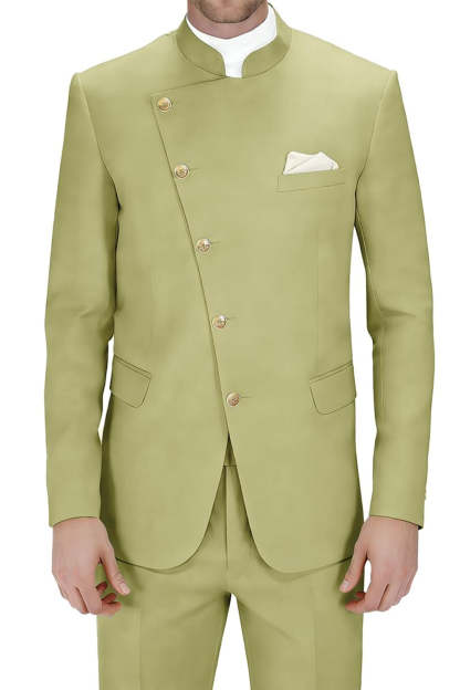 Royal Blue Single Breasted 2 Piece Men's Prom Suits with Pockets
