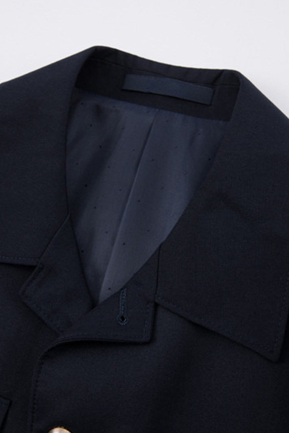 Dark Navy 2 Piece Single Breasted Men's Suits