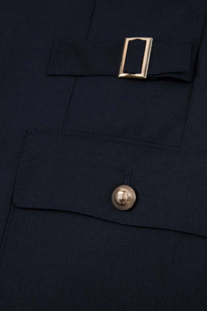 Dark Navy 2 Piece Single Breasted Men's Suits