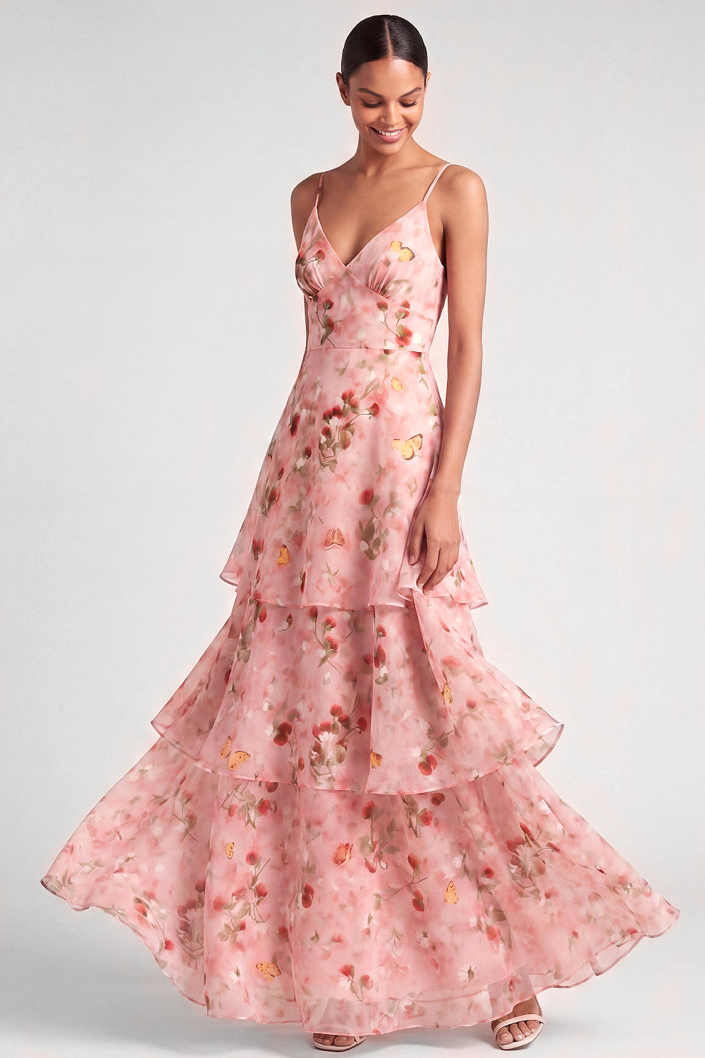 formal pink wedding guest dress Sylvana Silky Maxi Dress Pink | Wedding Guest Dress