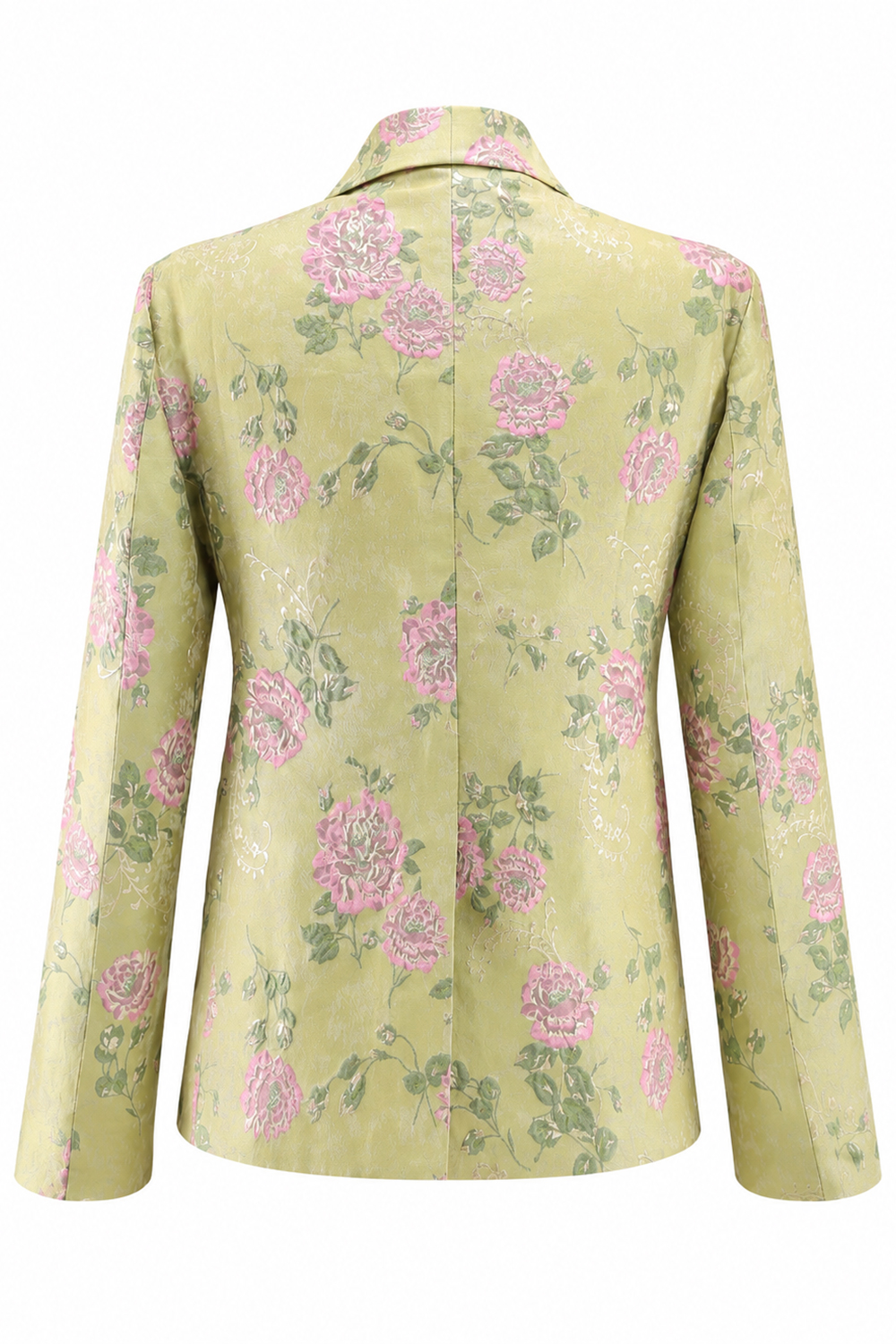 Sage Green Shawl Lapel 2 Piece Single Breasted Wide Leg Prom Suits