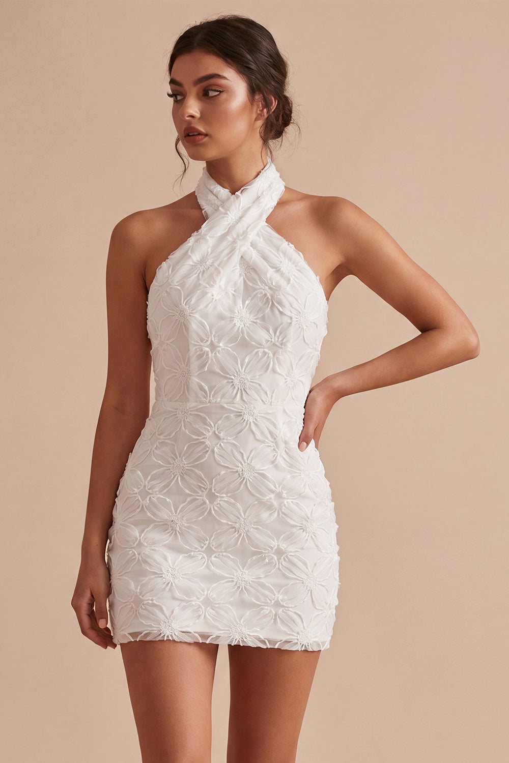 floral white dress bridal shower Mini Lace Bridal Short Bridal Shower Dresses For... From Fashion_google, Rs.10,865.54