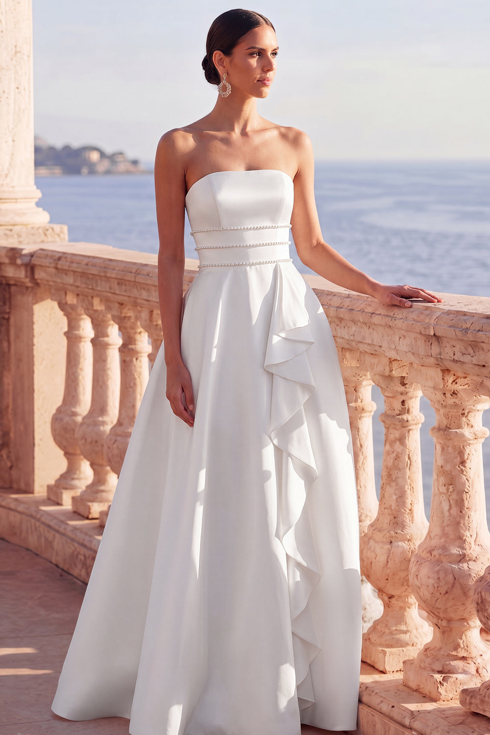 beaded engagement dress Sparkling mint green mermaid-cut engagement dress  Hand-beaded to  perfection with an elegant open-shoulder cape sleeve design. #engament  #mintgreen #engagementdress #hautecouture #aistecouture #bridal #dubai  #abudhabi