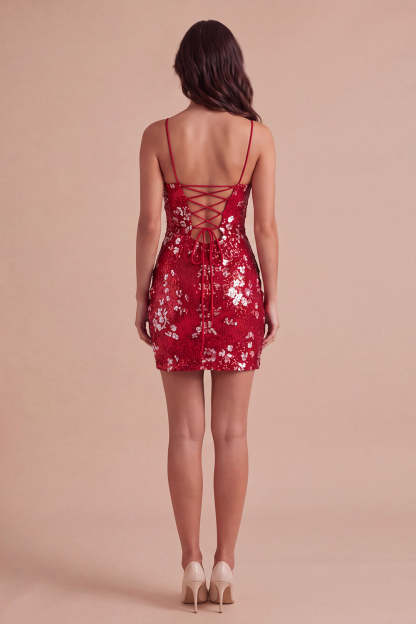Sparkly Mint Green Bodycon Spaghetti Straps Sequins Short Homecoming Dress