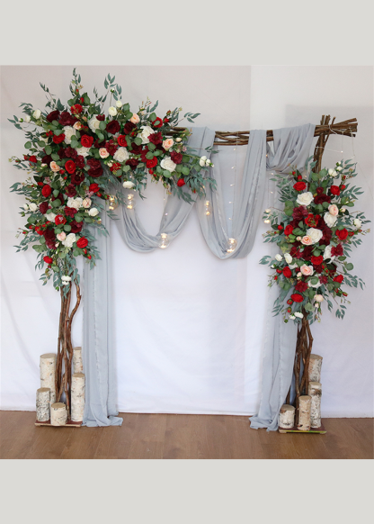 Pink Wedding Arch Floral Decoration