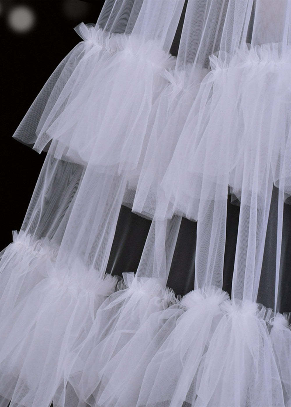 Classic Tulle Cathedral Length Wedding Veils