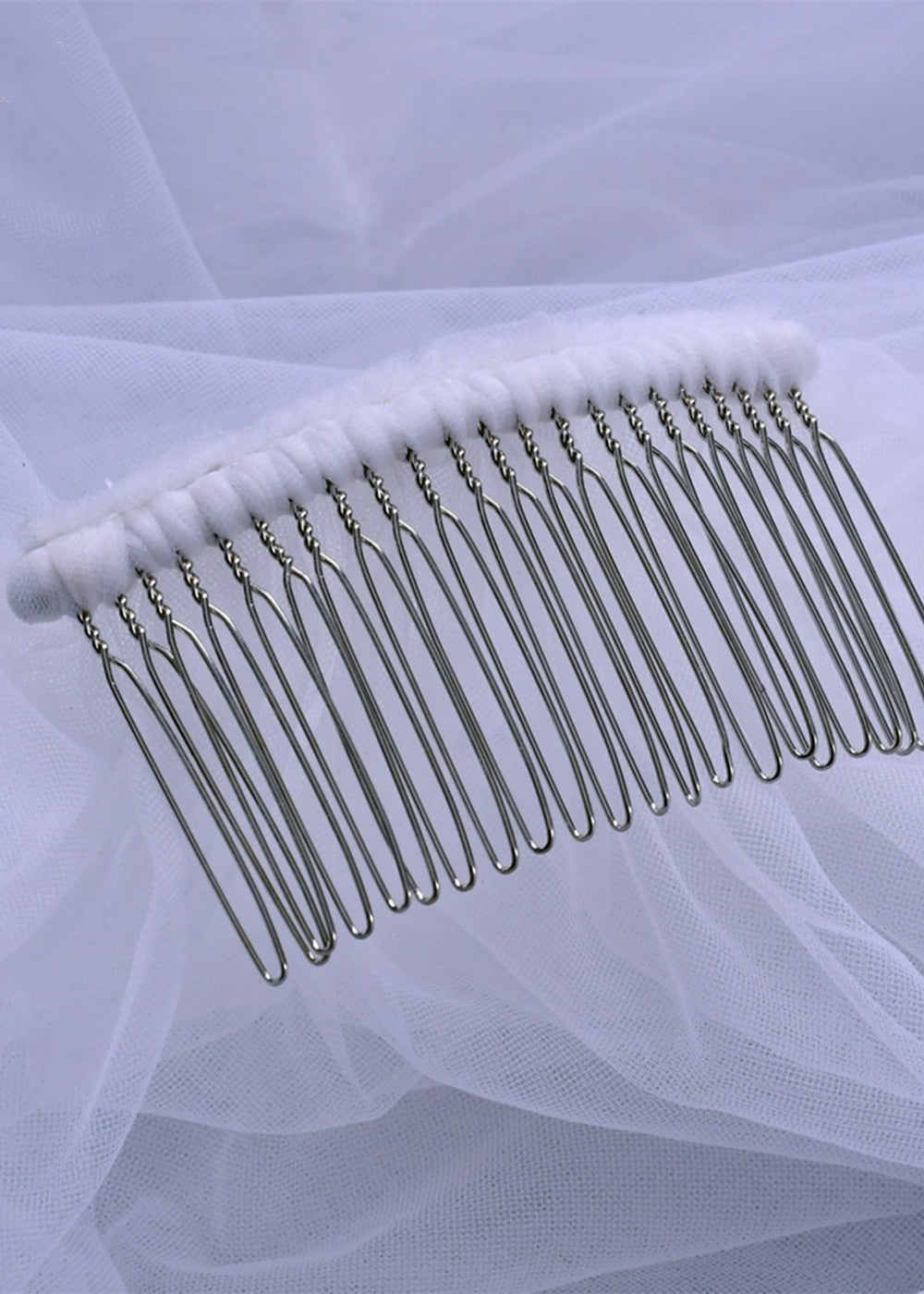 Classic Tulle Cathedral Length Wedding Veils