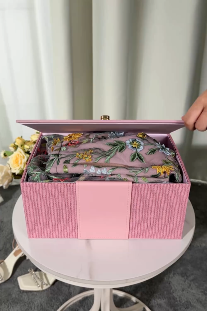 Mauve Floral Halter Neck Mermaid Long Formal Dress with Slit