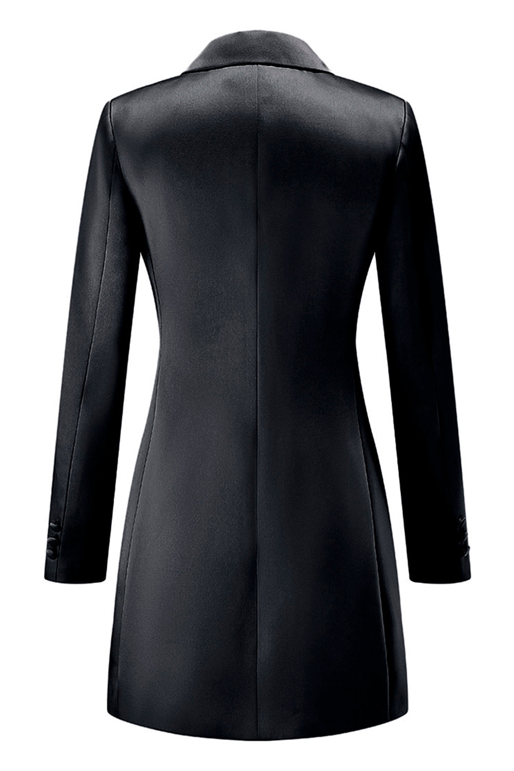 Champagne Peak Lapel Single Breasted Prom Blazer