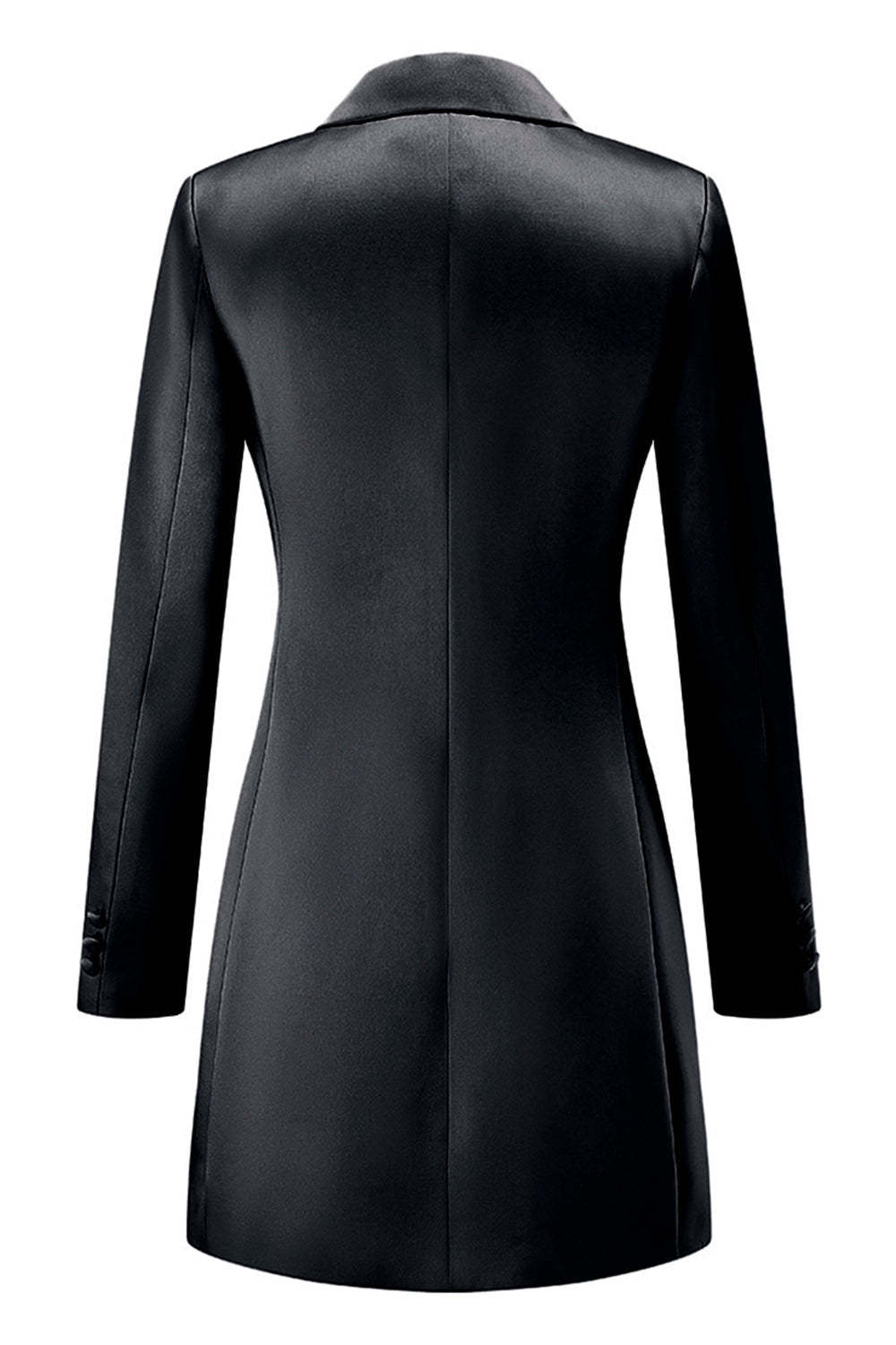 Champagne Peak Lapel Single Breasted Prom Blazer