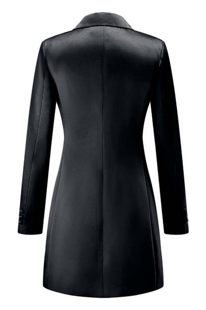 Champagne Peak Lapel Single Breasted Prom Blazer