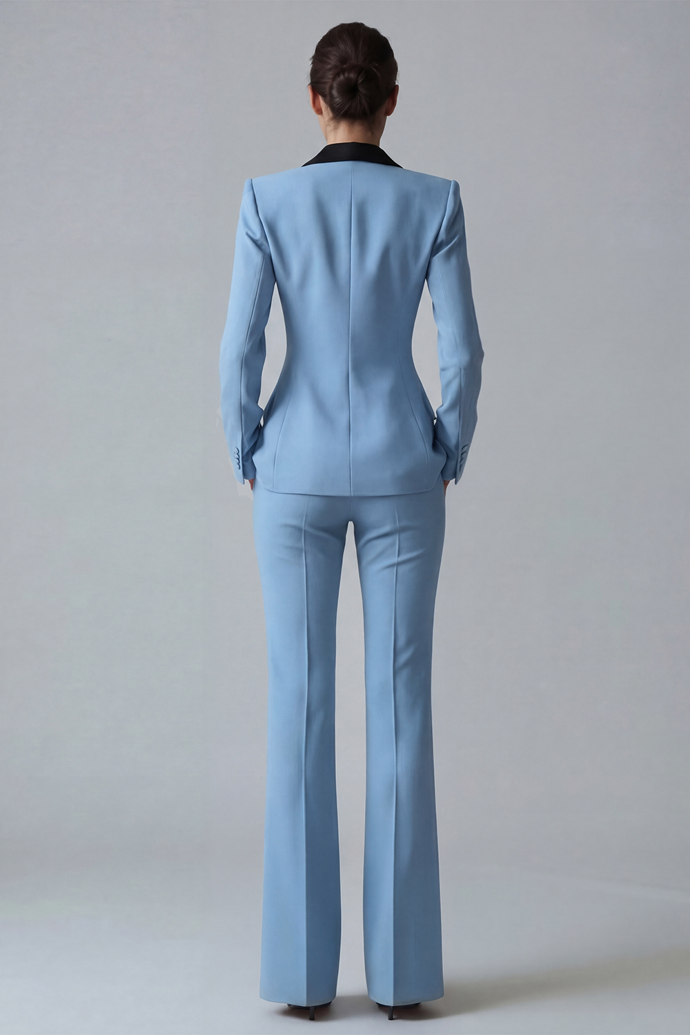 2 Piece Peak Lapel Dark Green Slim Fit Single Breasted Prom Suits