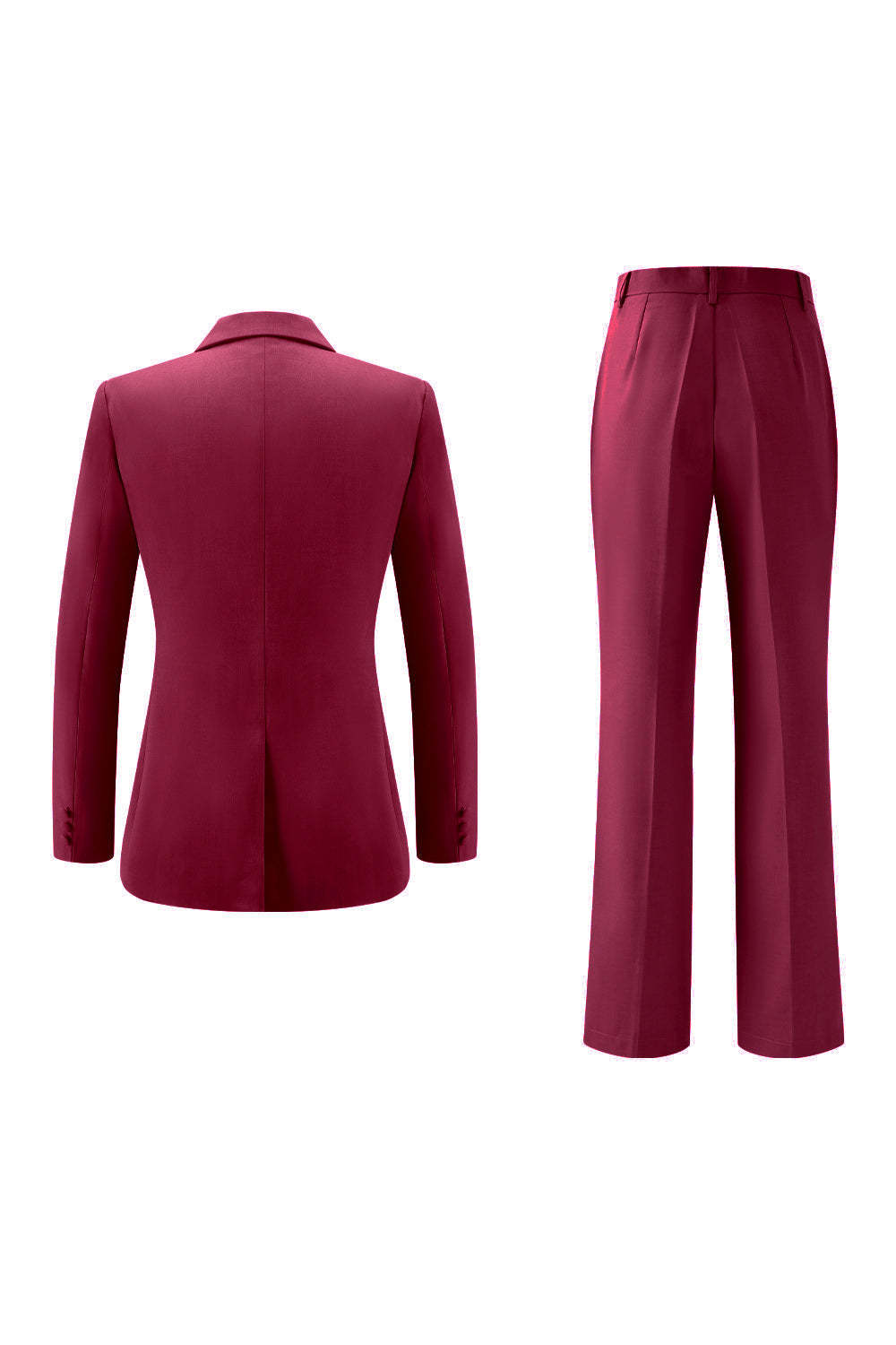 Lilac Peak Lapel 2 Piece Women Prom Suits with Sash