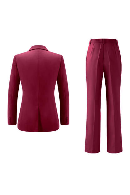 Lilac Peak Lapel 2 Piece Women Prom Suits with Sash